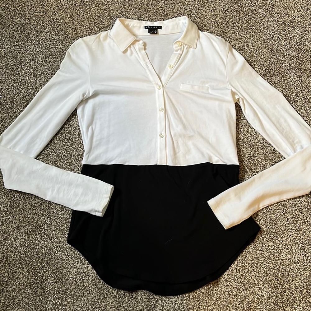 Theory long sleeve top